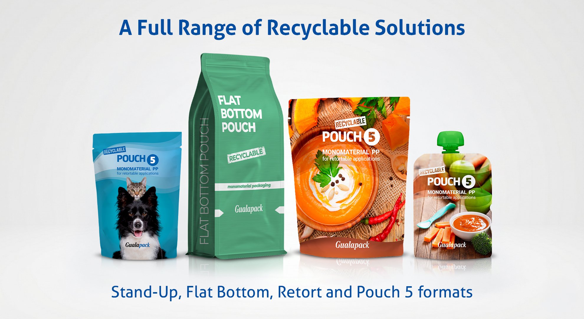 Full range of Recyclable Solutions